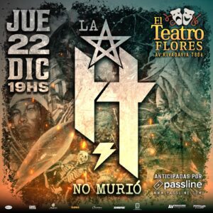 la H no murio-show en vivo-teatro flores-la guia del ocio