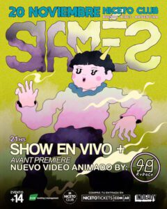 Isames -show en vivo-Niceto Club-la guia del ocio