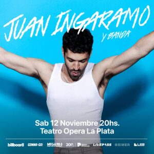 Juan Ingamaro-la plata-show en vivo-Teatro opea-la guia del ocio