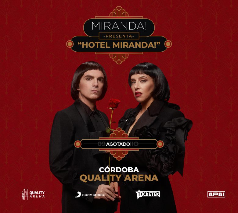 Miranda con entradas agotadas en Córdoba