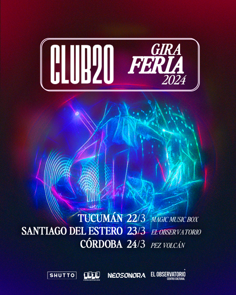 Club 20 presenta «Furia» en su gira por Tucuman y Santiago del Estero.