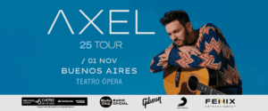 Axel llega al Teatro Ópera