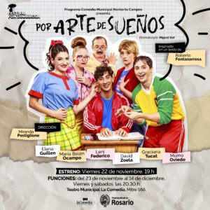 Estreno de ‘Por Arte de Sueños’ en el Festival Fontanarrosa