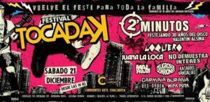 Celebrando 30 años del Disco ‘Valentín Alsina’ en el Festival Tocadak