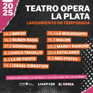 La Temporada 2025 del Teatro Ópera La Plata: Un Viaje Musical Inolvidable