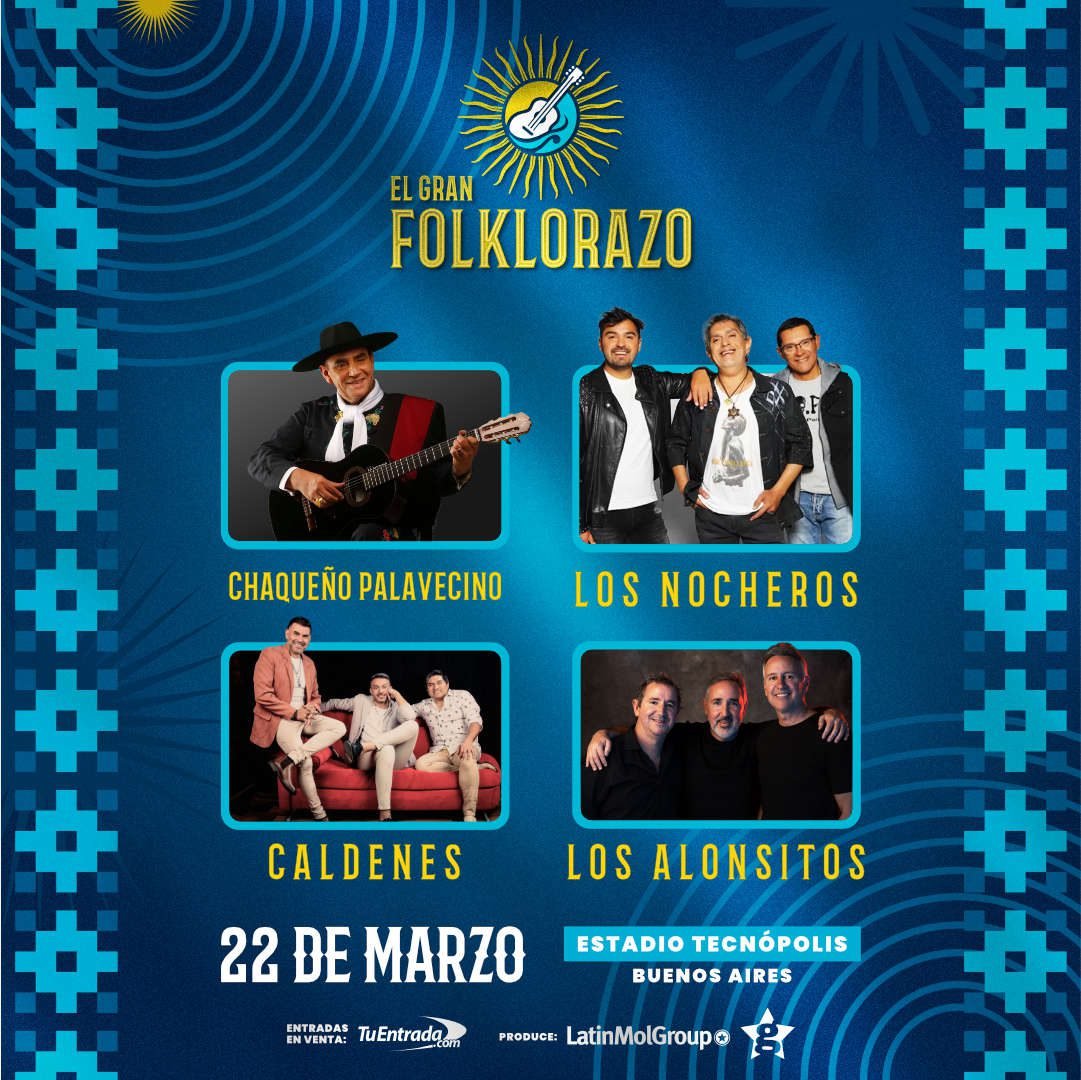 Llega la primera edición de “El Gran Folklorazo”