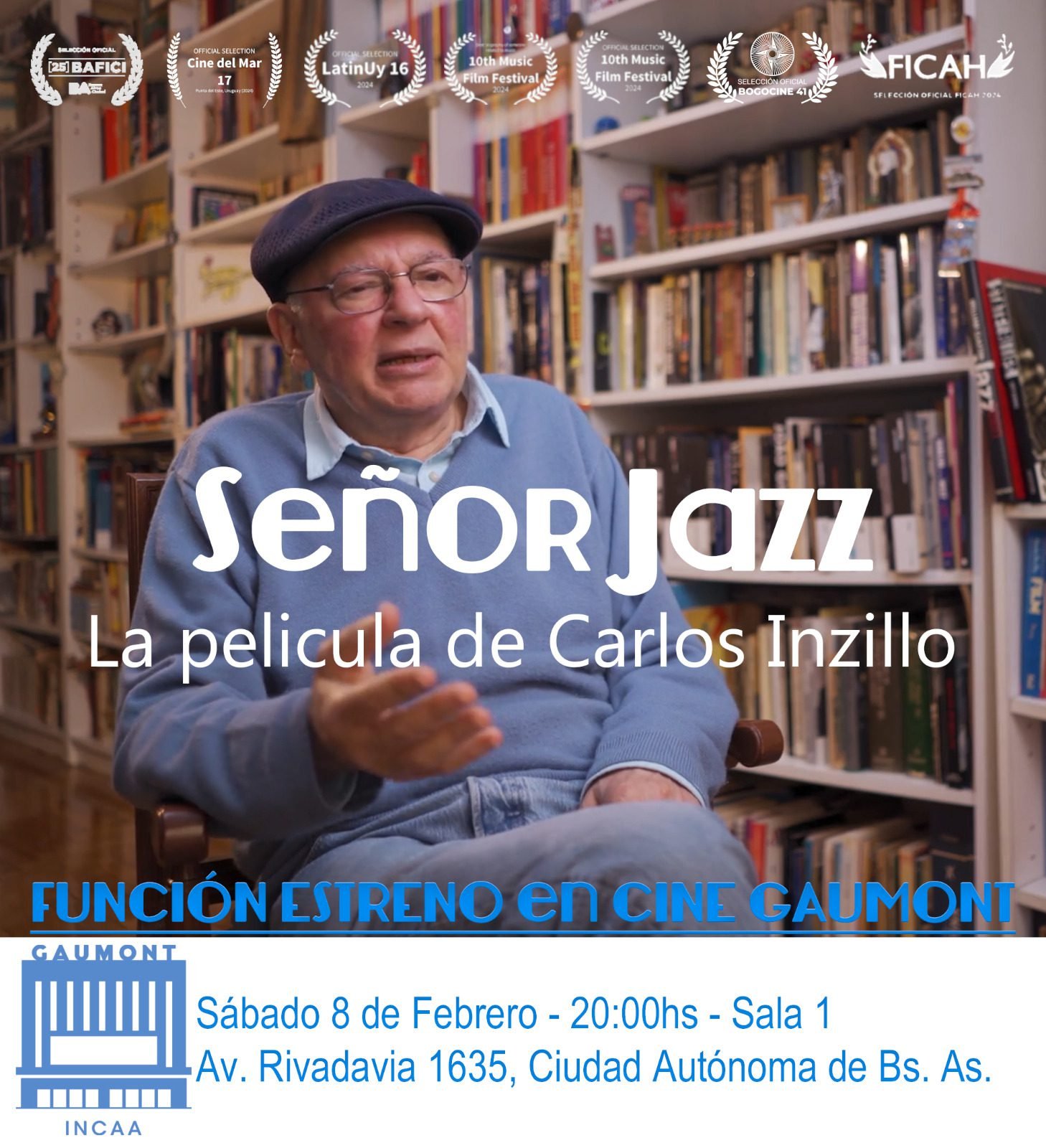 “Señor Jazz” se estrenara en el Cine Gaumont