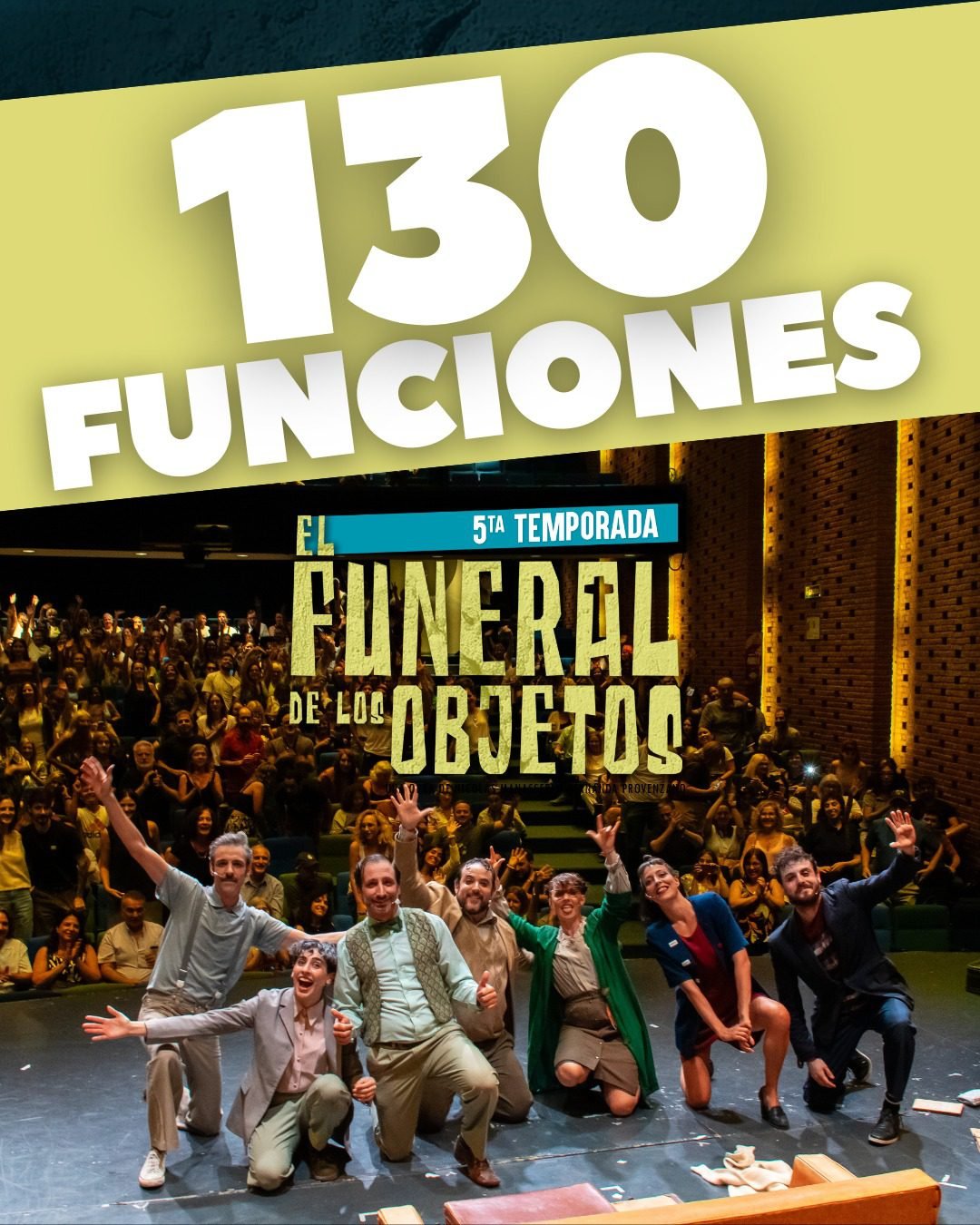 Últimas funciones de “El Funeral de los Objetos”