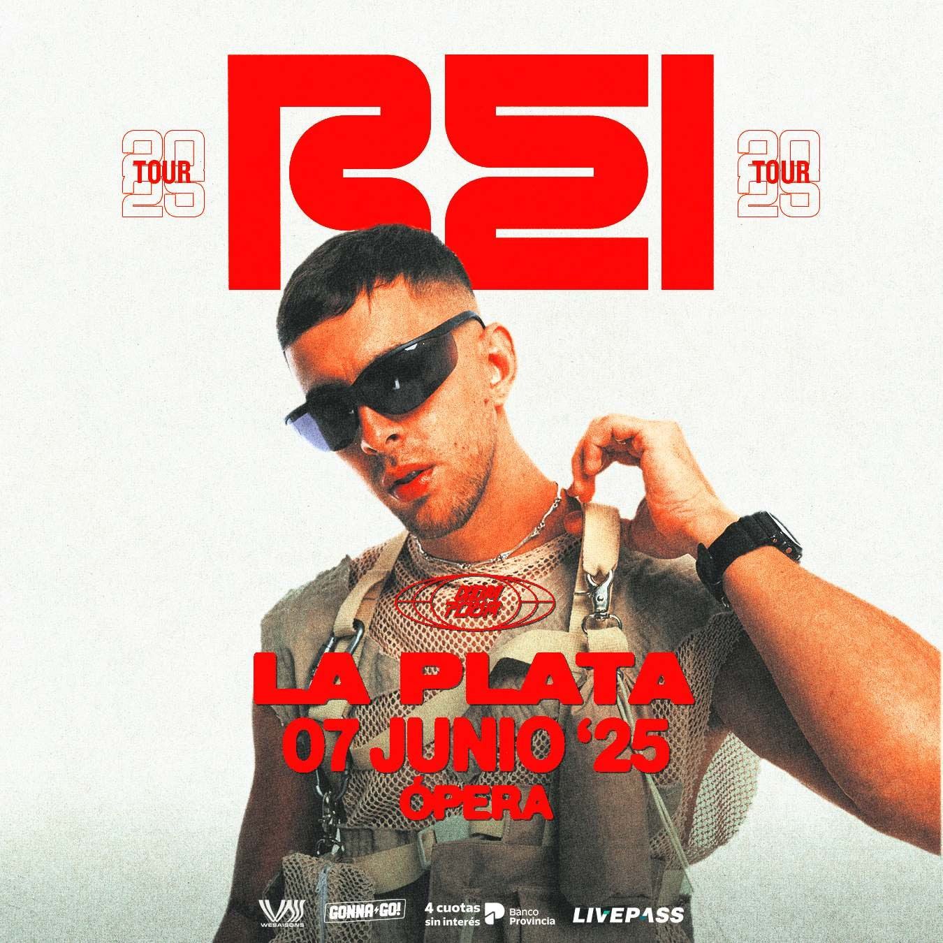 Rei llega a La Plata con su gira CDM Tour 2025