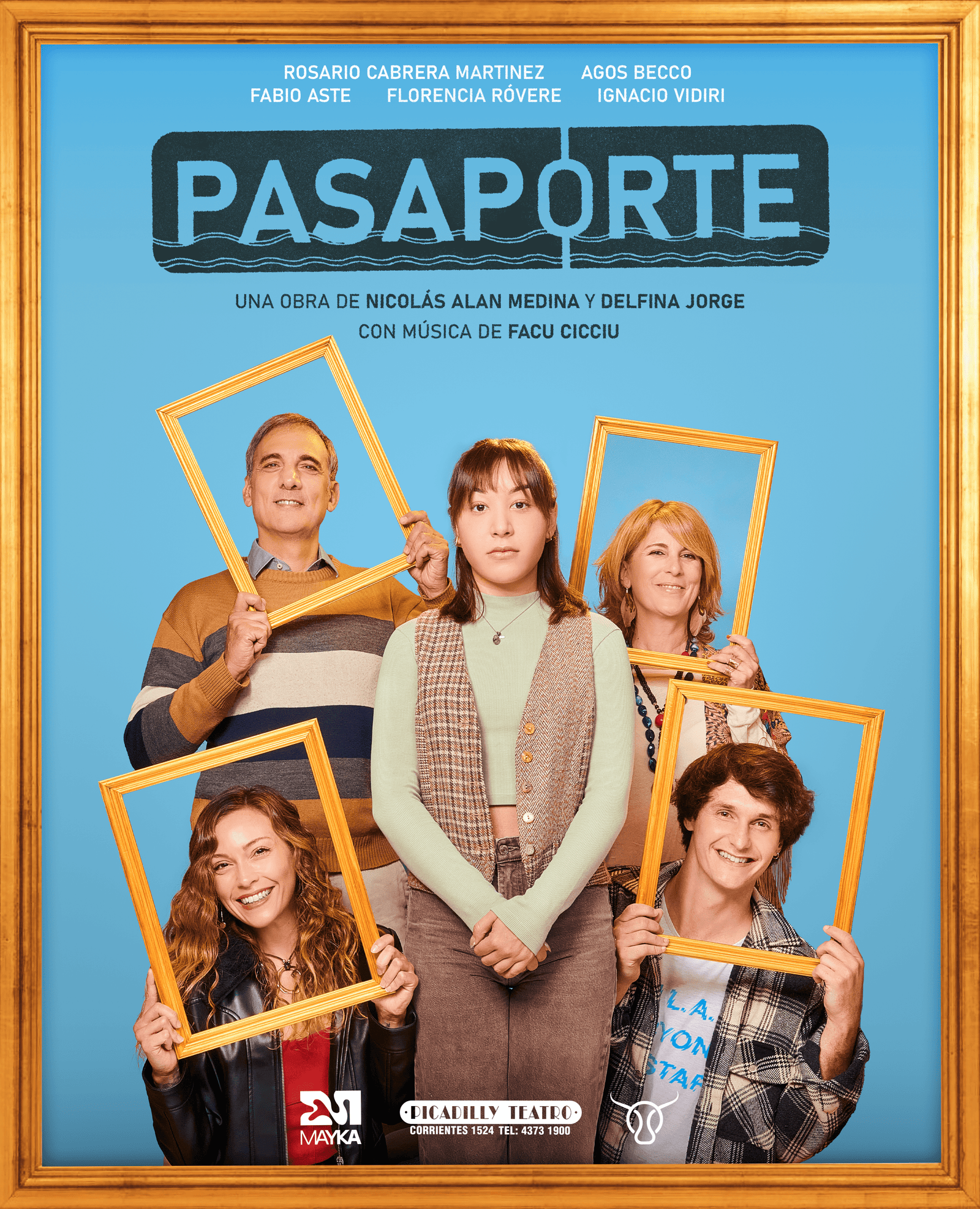 Llega al Teatro Picadilly el musical “Pasaporte”