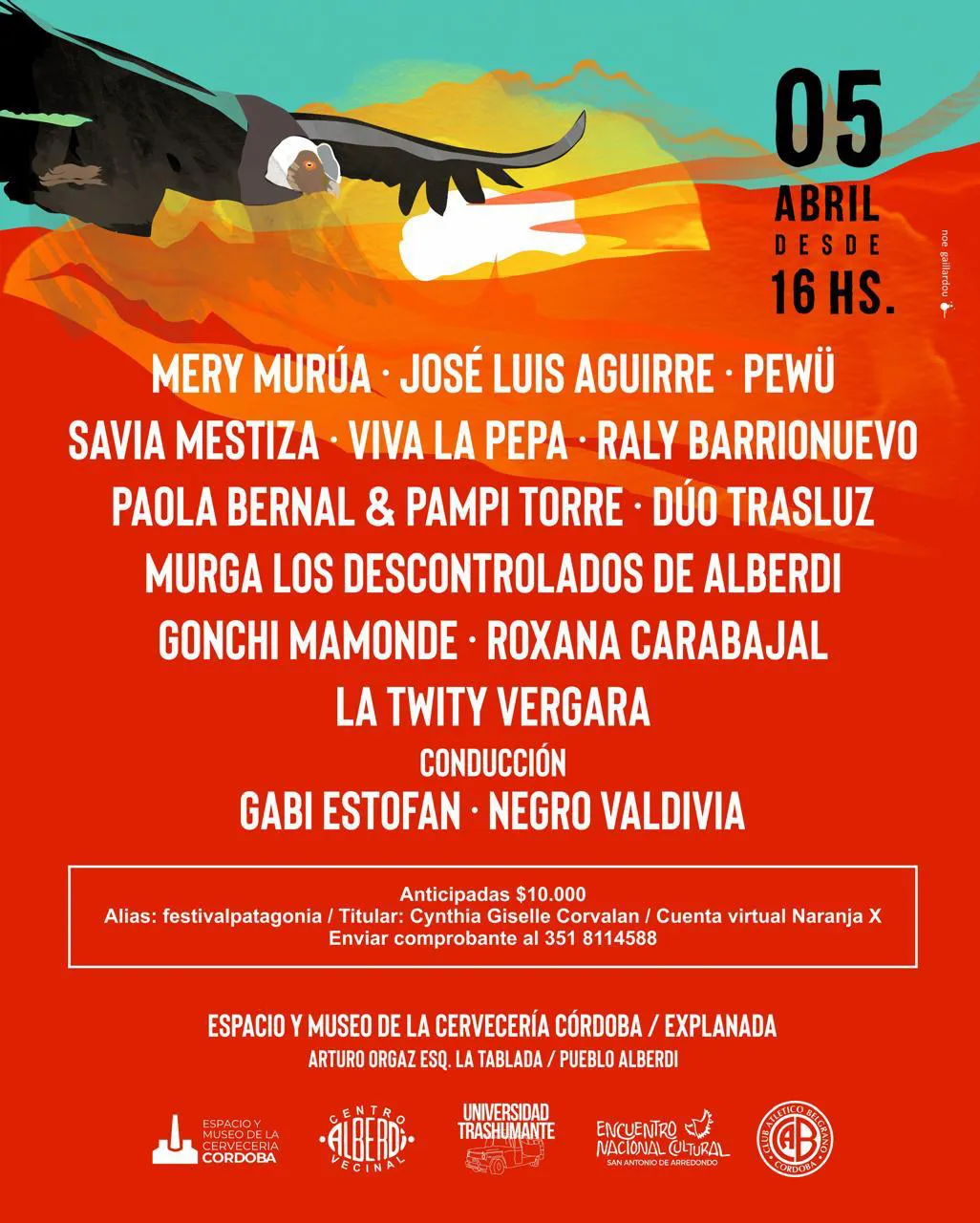 Se viene en la Ciudad el Festival Solidario “El arte REconstruye” a favor de Bahía Blanca y la Patagonia