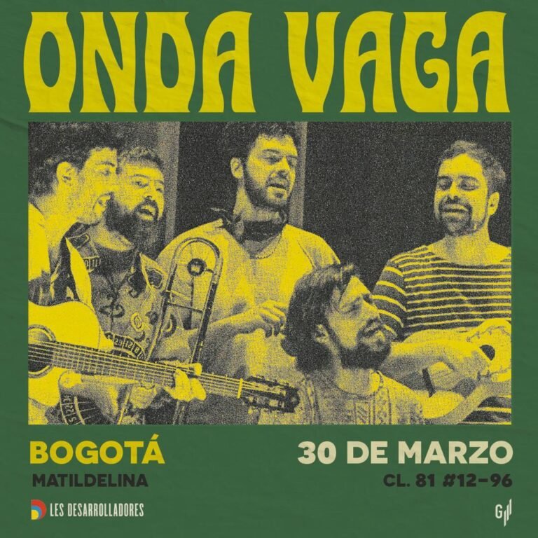 Colombia¡Terminó la espera!: La fusión fiestera de Onda Vaga estará en Bogotá!!! 
