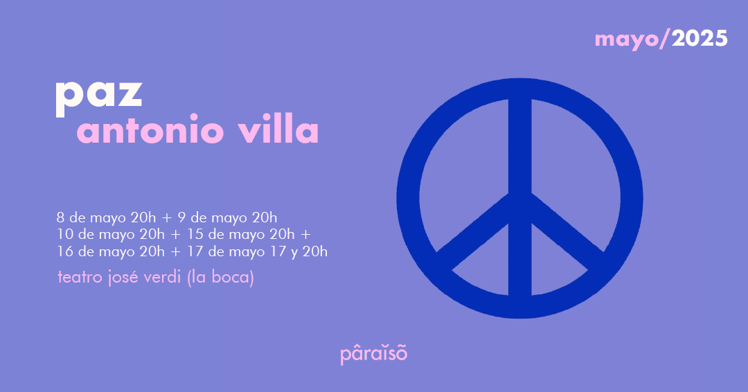 Paraíso Club estrena en el mes de mayo el quinto espectáculo del año.”PAZ”