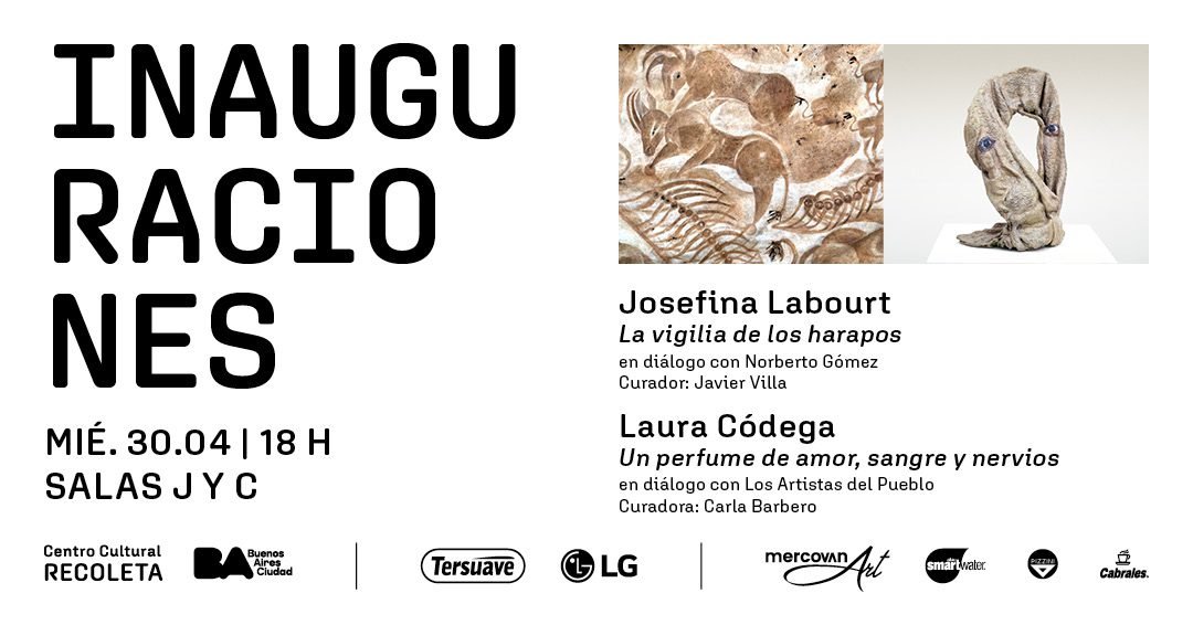 Inauguración de exposiciones en el Centro Cultural Recoleta