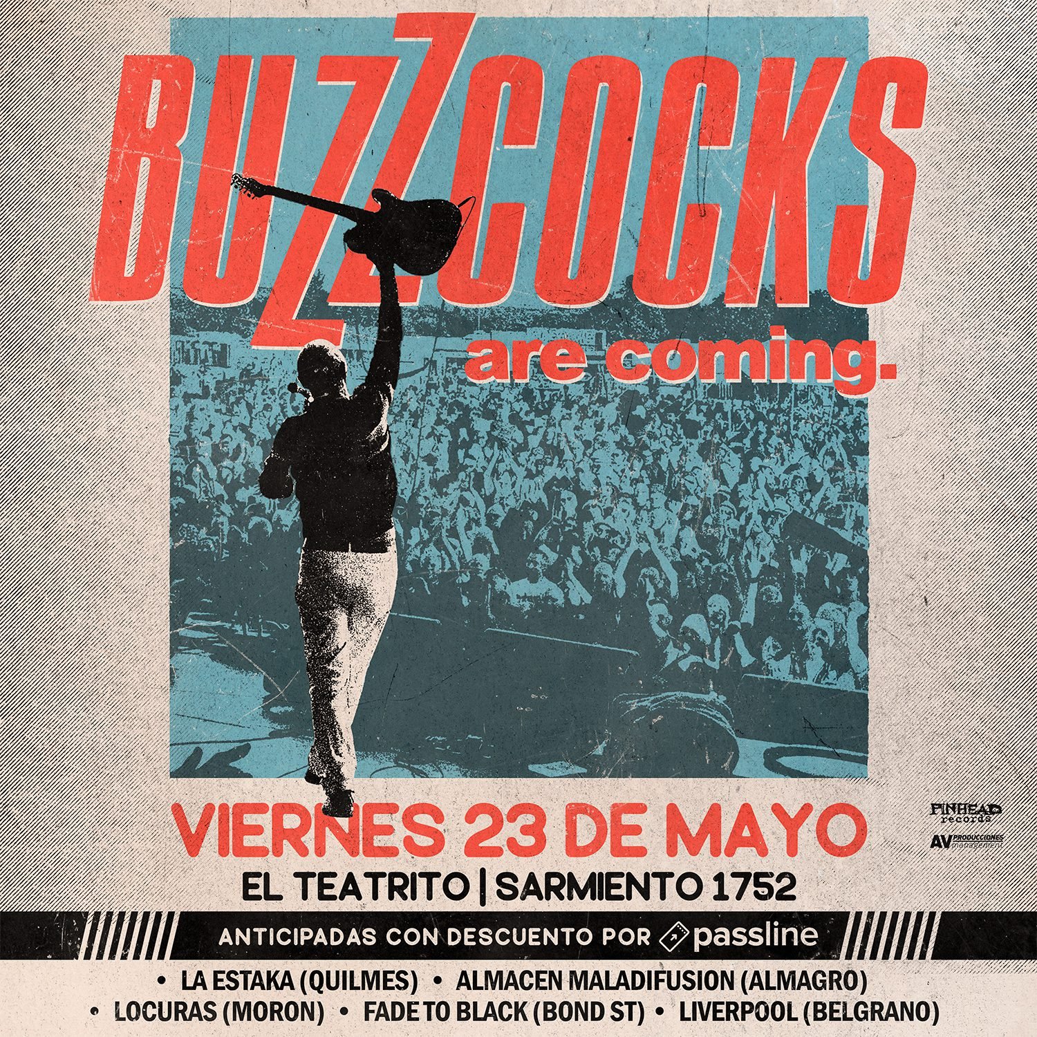 Buzzcocks: Íconos del punk rock llegan a Argentina