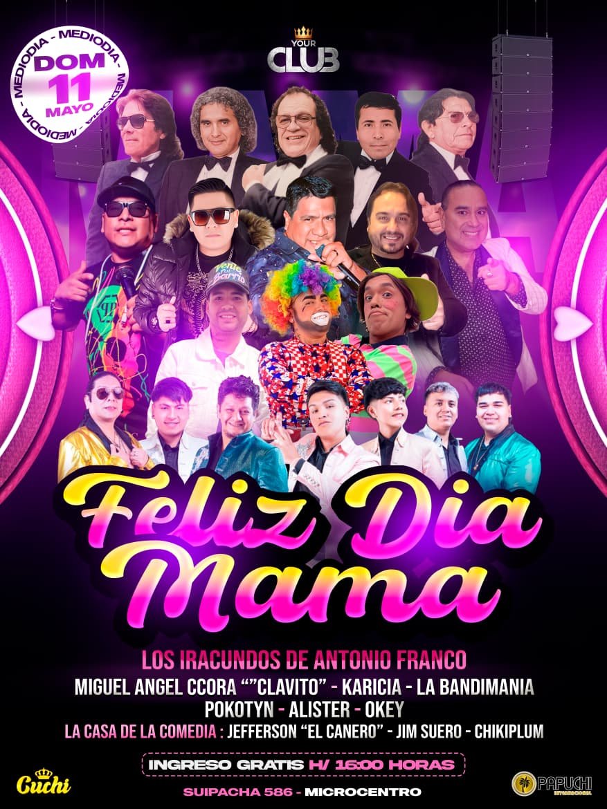 Los Iracundos de Antonio Franco se Presentan en Your Club Disco