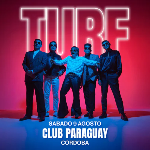 Turf llega a Córdoba en una noche de Rock Nacional Inolvidable