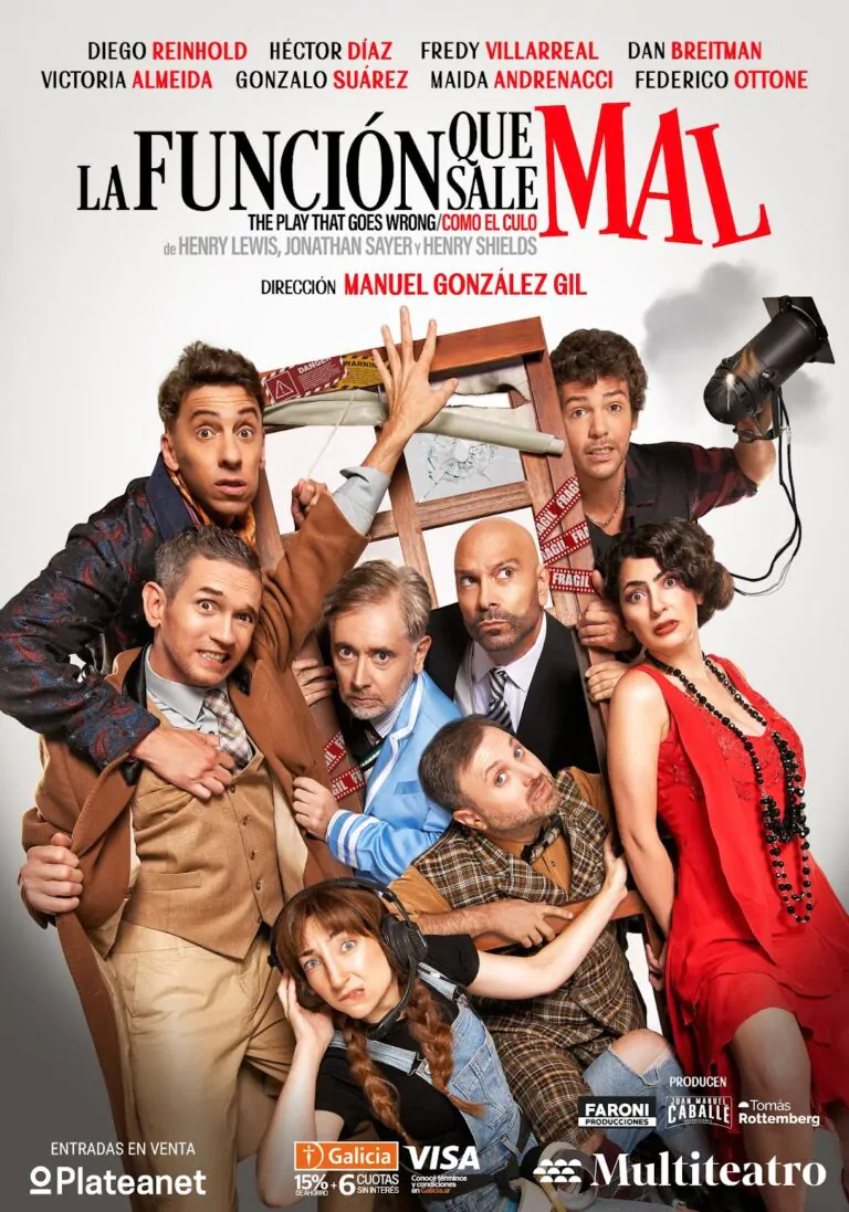 ‘La Función que Sale Mal’ rotundo éxito en  Multiteatro.Tickets on line!