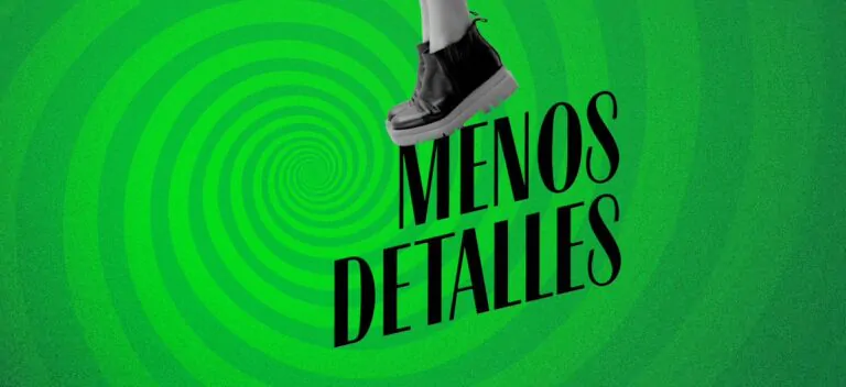 Se estrena Menos detalles, con guion y dirección de Gustavo Tarrío