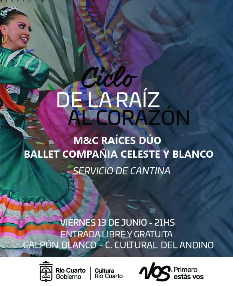 Nueva programación cultural en Rio Cuarto
