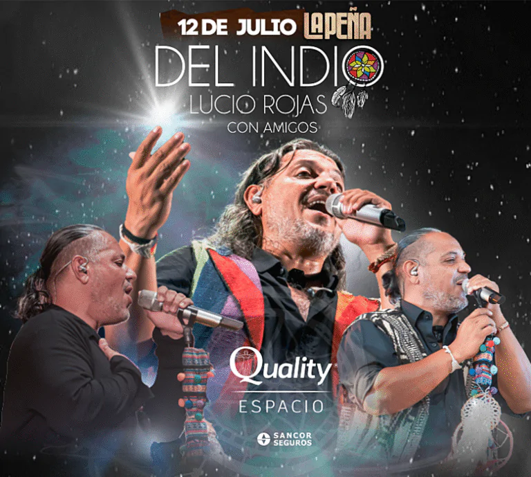 La Peña del Indio Lucio Rojas llega al Quality Espacio