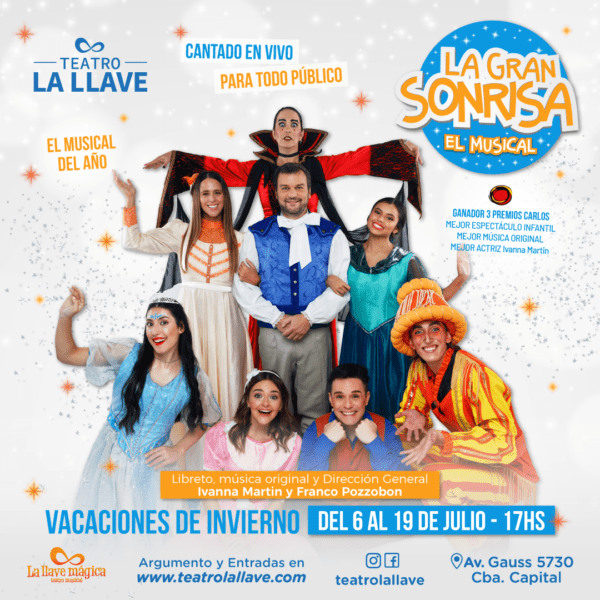Teatro La Llave obsequia una función de “La gran sonrisa, el musical”