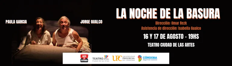 Córdoba. «La noche de la basura» llega al Teatro Ciudad de las Artes
