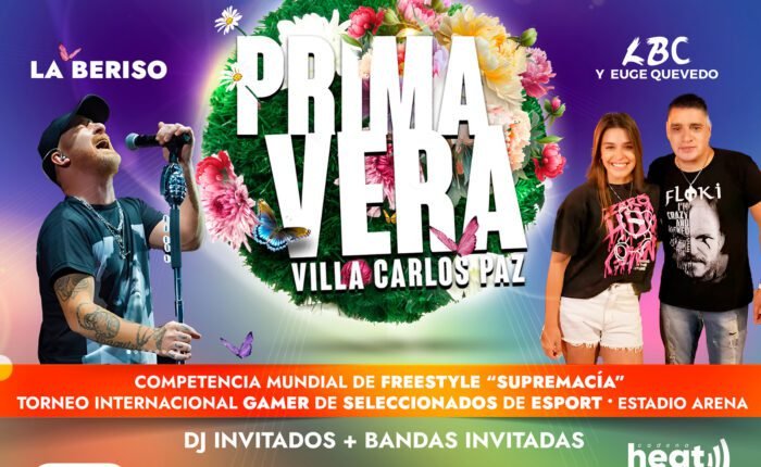 Córdoba. Villa Carlos Paz celebra los 30 años de “La Primavera de todos”