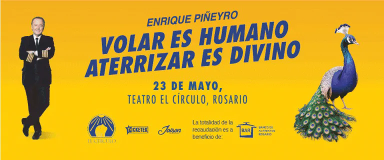 Enrique Piñeyro presenta su show en Rosario en 2026