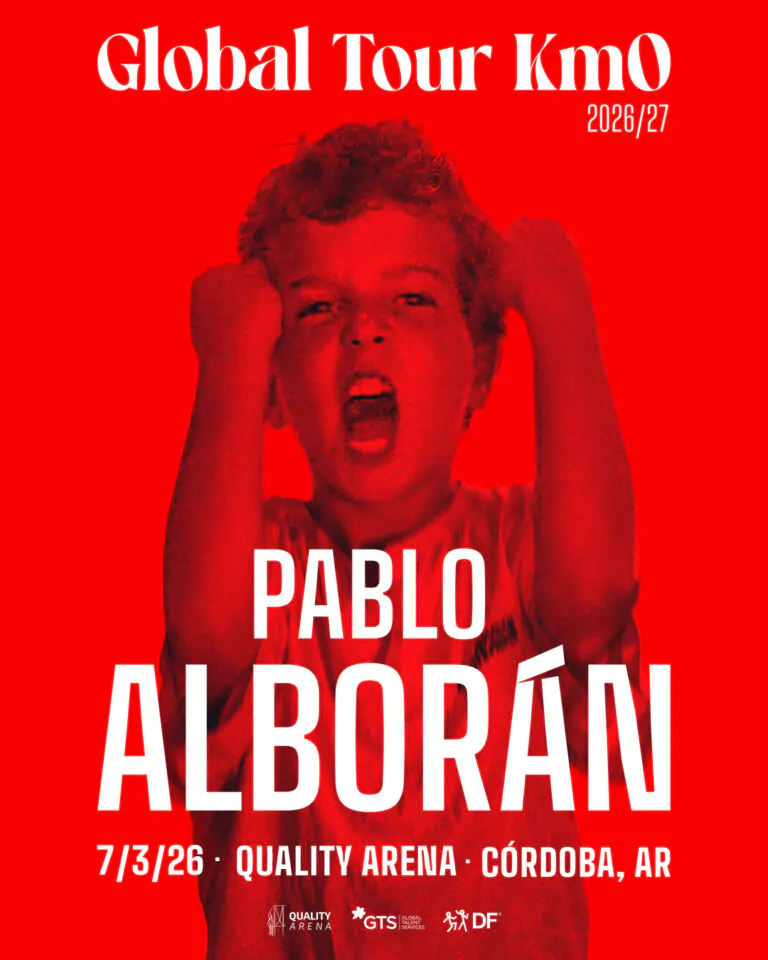 Córdoba. Pablo Alborán llega con su show al Quality Espacio