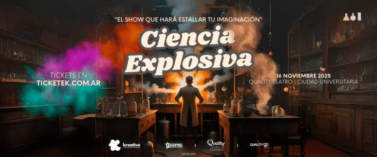 Córdoba. «Ciencia Explosiva» el show que hará volar tu imaginación