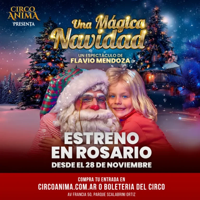 Rosario. Descubrí «Una Mágica Navidad» con Circo Ánima