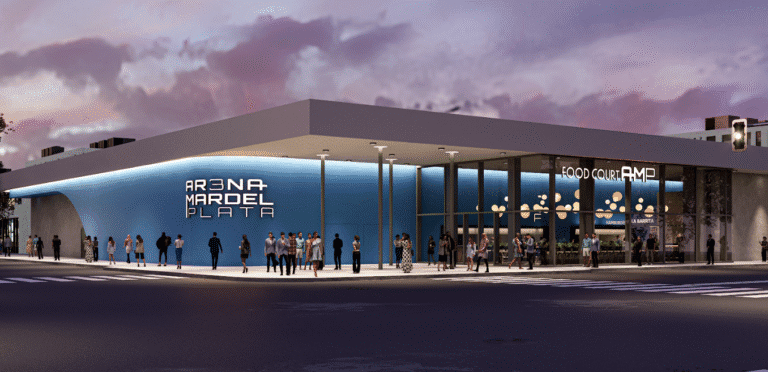 La Costa. Arena Mar del Plata está llegando a la ciudad