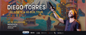 Diego Torres llega a Mendoza con su tour 2026. Entradas online