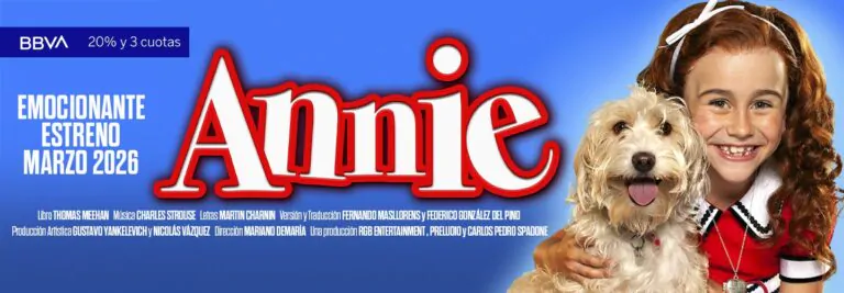 Buenos Aires. El musical «Annie» llega a la calle Corrientes