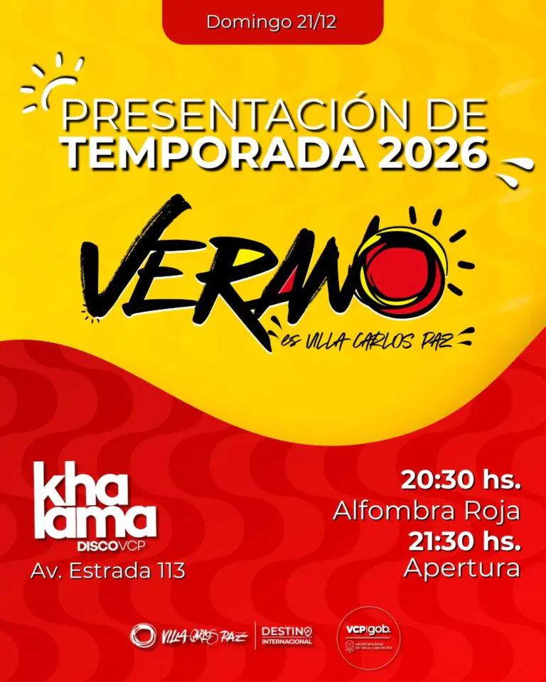 Villa Carlos Paz presenta oficialmente  su temporada 2025//26