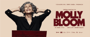 Cristina Banegas interpreta “Molly Bloom” de James Joyce en 2026