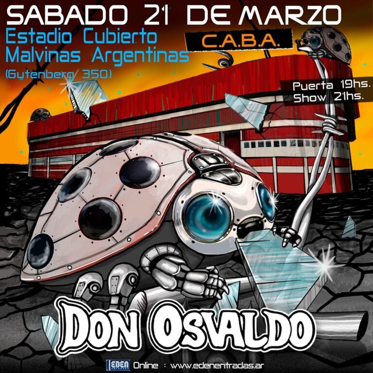 Don Osvaldo por entradas agotadas ,arranca el 2026 con nueva Fecha!!!!