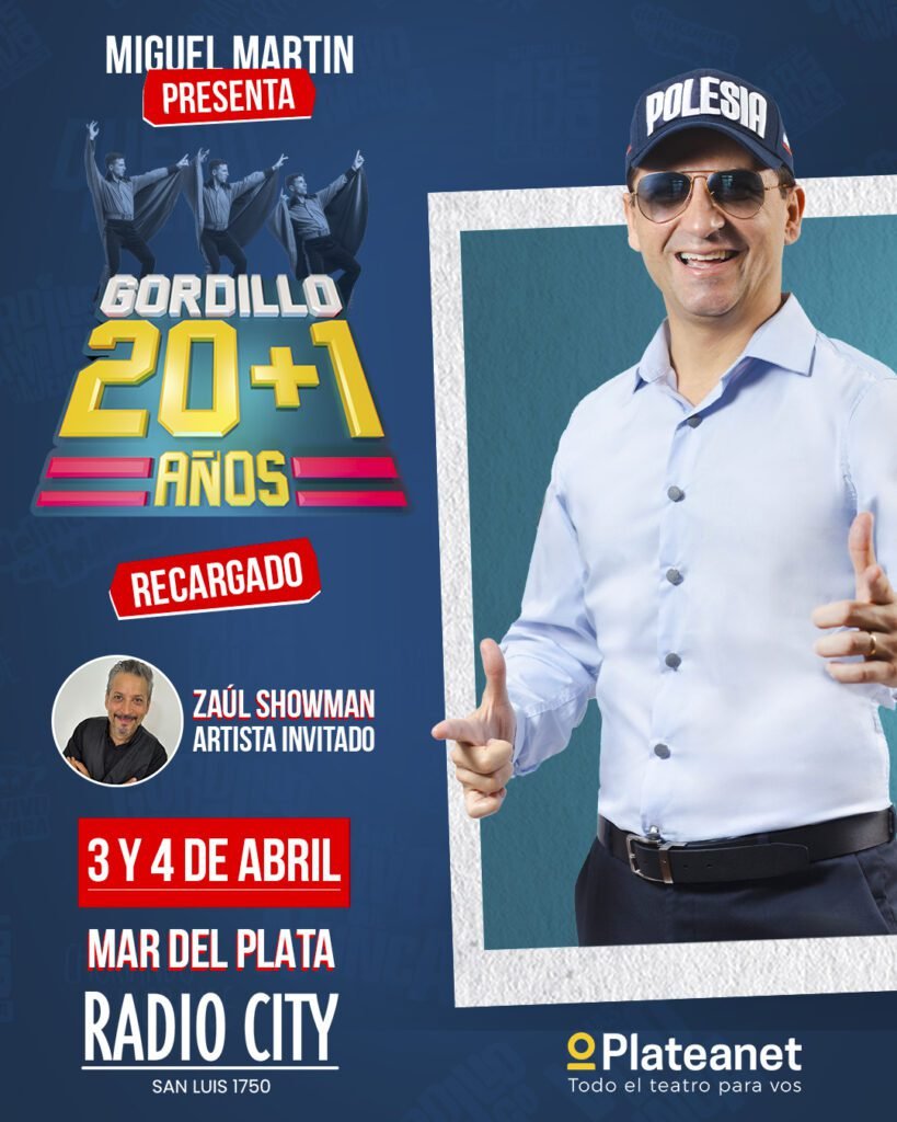 Miguel Martín presenta “Gordillo 20 años + 1” en 2026