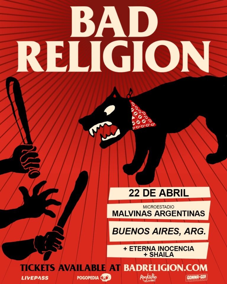 Bad Religion vuelve a la Argentina