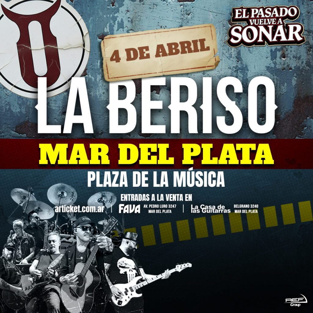 La Beriso revive sus clásicos en el tour 2026