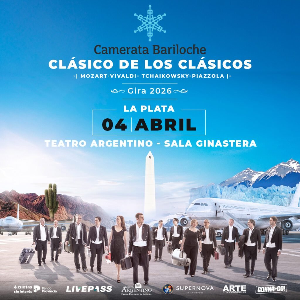 Camerata Bariloche se presenta en La Plata en 2026