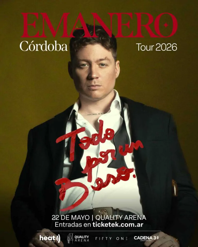 Emanero llega a Quality Arena en 2026 con nueva música