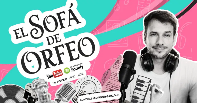 Leopoldo Gaillour presenta el podcast “El Sofá de Orfeo” en 2026