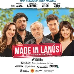 Made in lanus premiada obra que esta en gira 2026