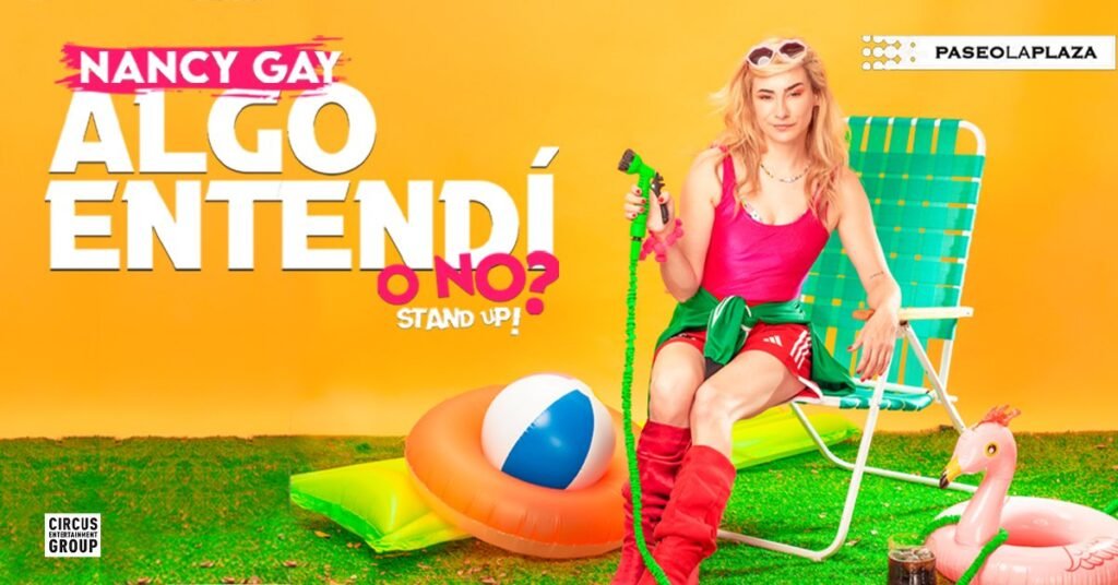Nancy Gay trae su stand up a Paseo La Plaza en 2026