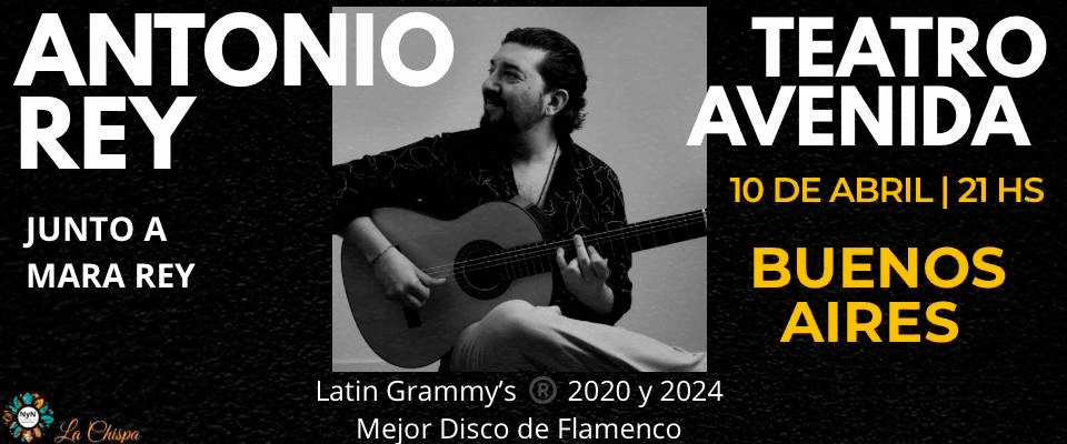 Antonio Rey regresa al Teatro Avenida en 2026