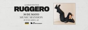 Ruggero anuncia “La Dolce Vita Tour” 2026