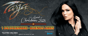 Tarja Turunen regresará a Buenos Aires en 2026