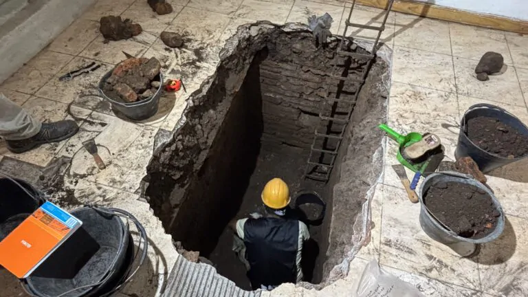 Excavación en Casa Blaquier en 2026